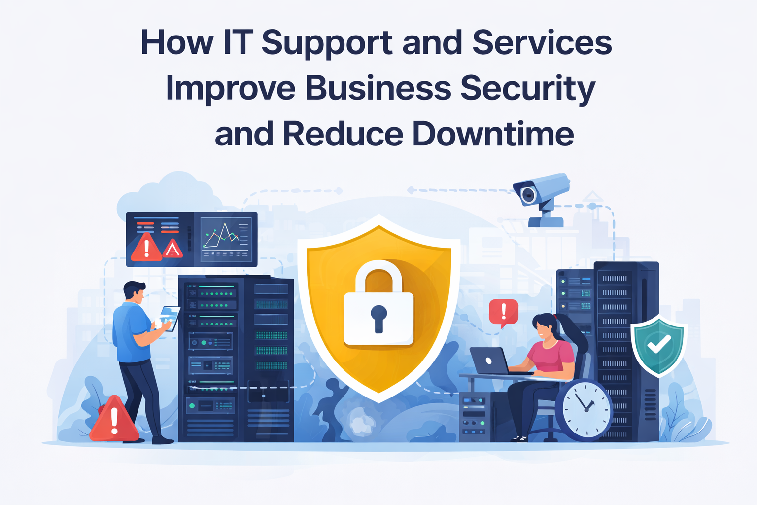 IT support services improving security and reducing business downtime
